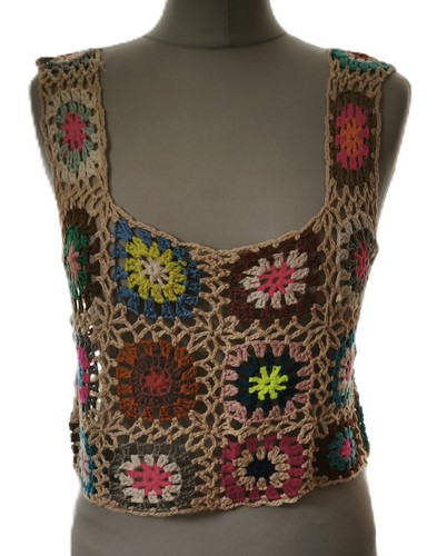 Häkel top retro stil - top,