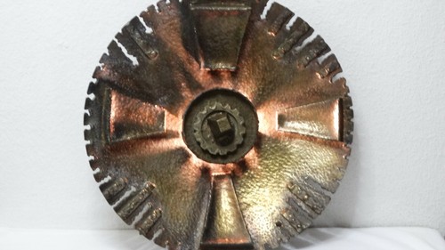 Messing wandlampe brutalist - messing,