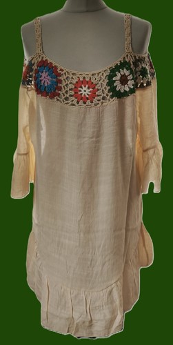 Bluse überwurf tunika - tunika, retro