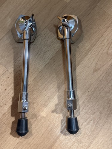 Vintage bass drum beine spurs - bass,
