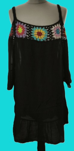 Bluse überwurf tunika retro - Überwurf,