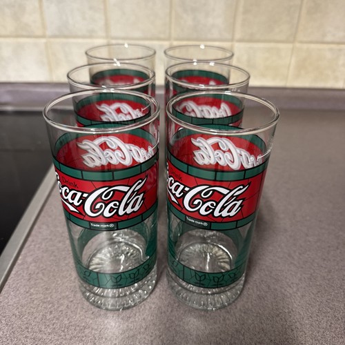 Coca cola glas tiffany - cola, 6