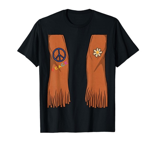Hippie kostüm shirt für - hippie,