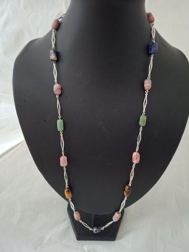 Vintage silber kette - silber, 70er
